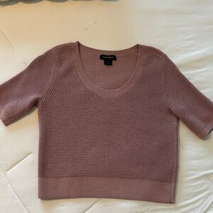 Club Monaco Mauve Scoop Neck Sweater